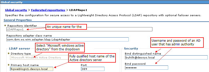 LDAP Resitory